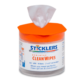 Sticklers clean wipes 90